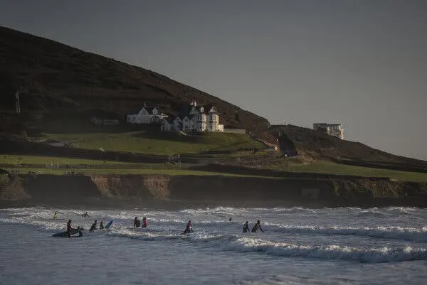 Surfing Croyde Bay 1